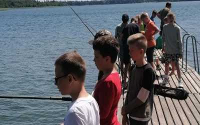 Obóz młodzieżowy, Wiele - Spławik obóz wędkarski Junior OKW Beaver, 10 dni 9-14 lat